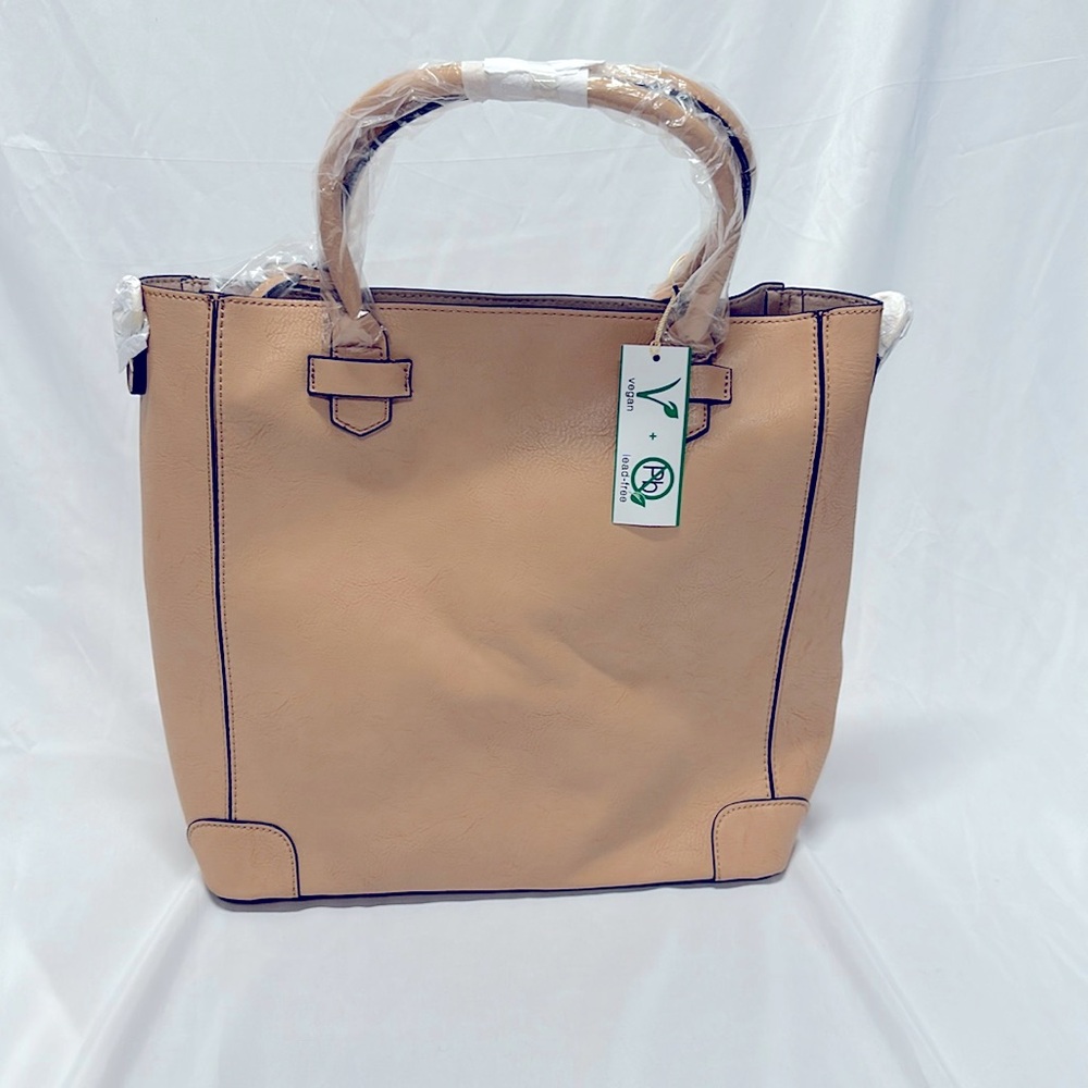 New With Tags Vegan-Leather Tote Bag